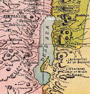 map of qumran