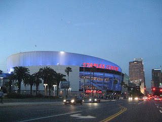 Staples Center, one of the World's most famous arenas. Home to the Los Angeles Clippers, Los Angeles Kings, Los Angeles Sparks & Los Angeles Lakers.