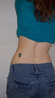 Female Tattoo, Lower Back Tattoo