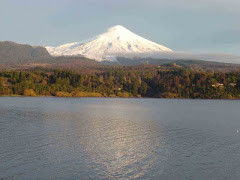Lago y volcán Villarrica, Chile