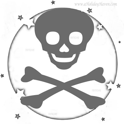 CARVING CROSSBONES PATTERN PUMPKIN SKULL | Patterns For You