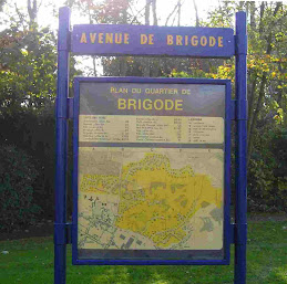 Plan du quartier Brigode