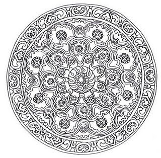 De tudo um pouco: Mandalas para colorir
