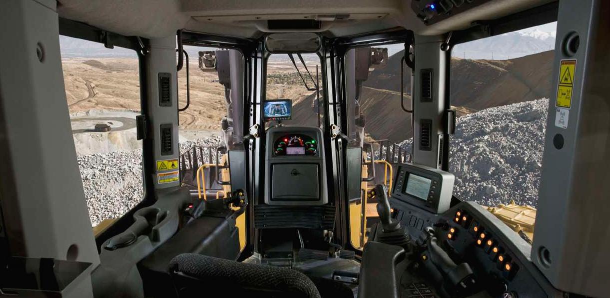 CAT D10T Operator Station Designed