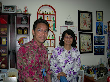 Prof Madya Hjh. Zuraidah Abd. Rahman di bilik saya