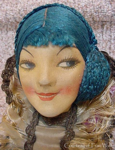 Photo - 1927 - Lady with William Gluckin Boudoir Doll