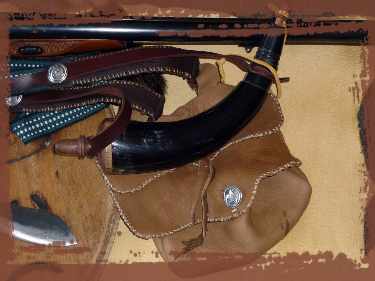 New World Powder Horn Schematic