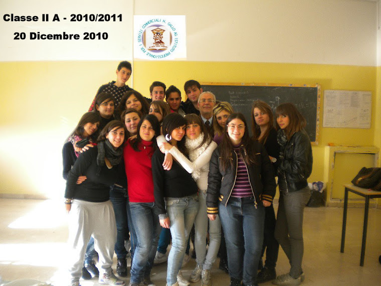 Classe 2A 2010/2011 - 20 Dicembre 2010