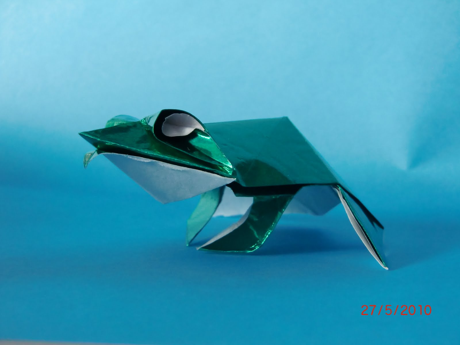 Tree frog de Robert J. Lang El Plegadero ORIGAMI