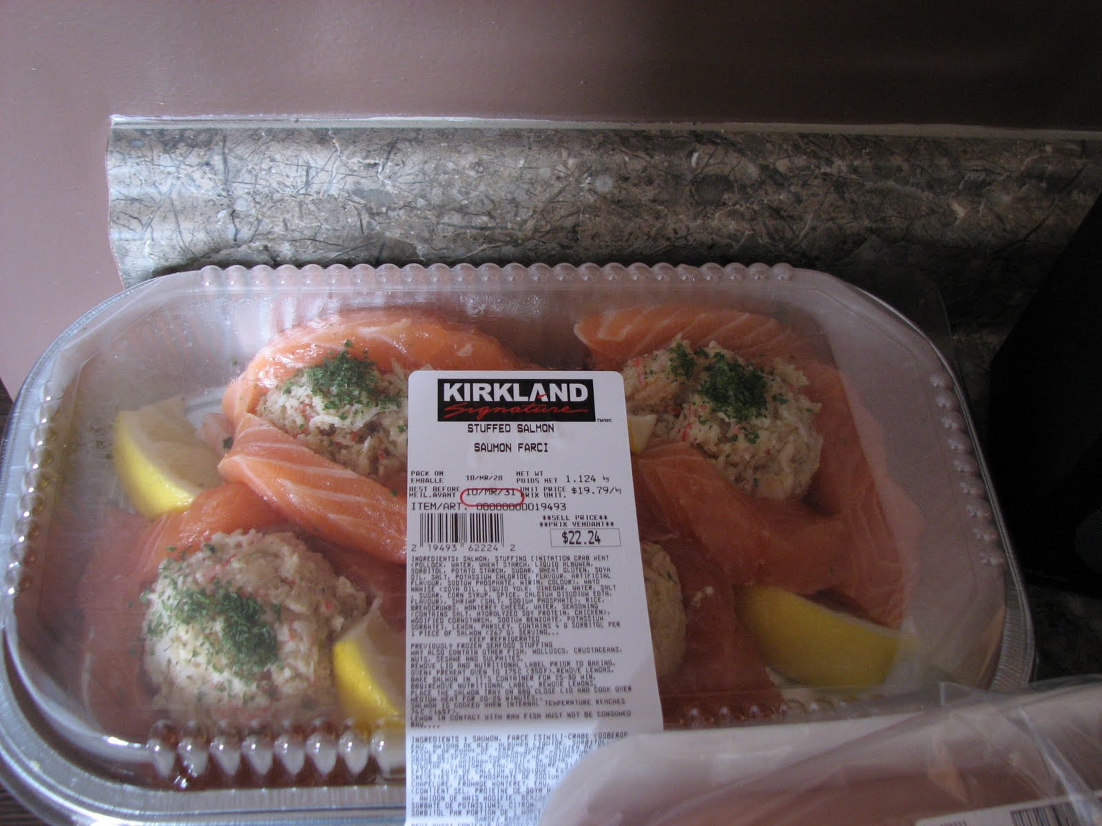 Costco Stuffed Salmon Cooking Instructions