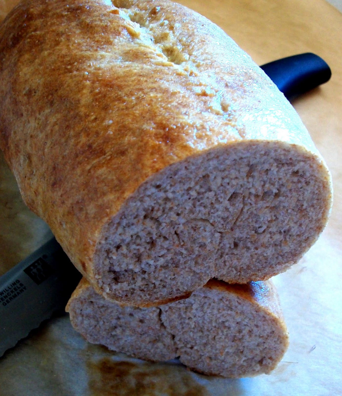 Cooking with Cristine CIA Homeschool Batard (Whole Wheat Lean Dough)