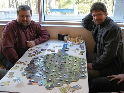 Alexander Vaschillo and game designer Andrei Burago