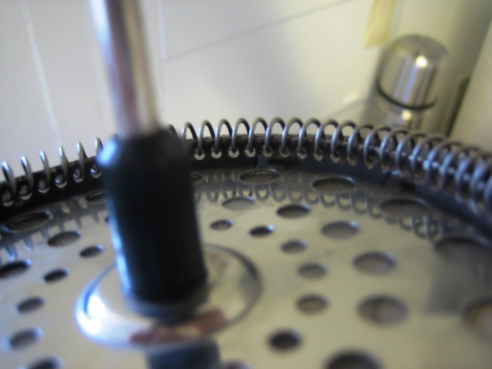 Metro Espresso DC's Coffee Blog Coffee Sludge on the French Press. Use a Qtip