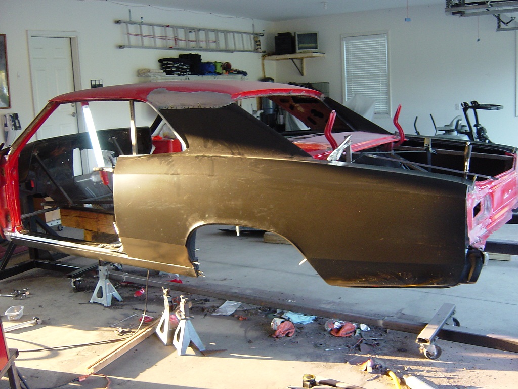 The making of Steve's 1966 Chevelle SS The Driver Quarter Panel