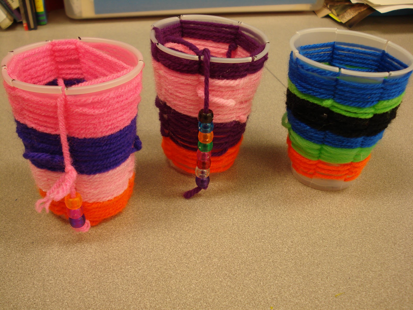 Amy's Artsy Adventures Weaving Cup