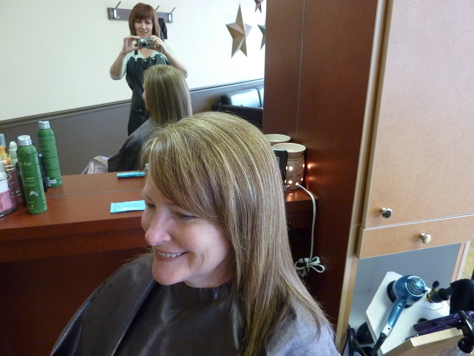 Dynamix Salon long hair color clients