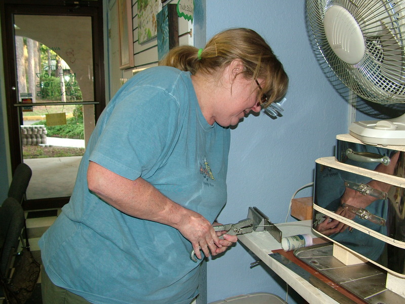 handmade resin jewelry by Katherine Swift Jewelry making class