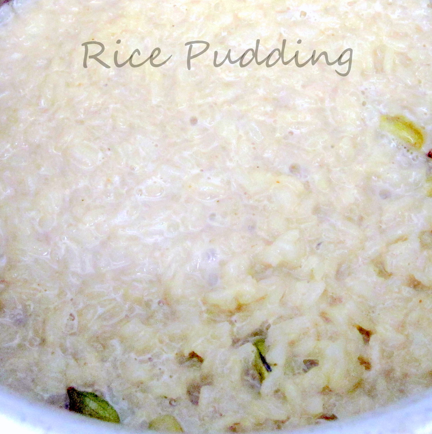 Magpie's Recipes Instant Comfort Rice Pudding (Vegan)