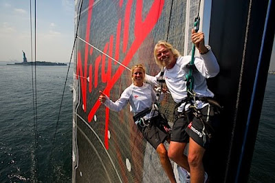 picture of richard branson on yacht