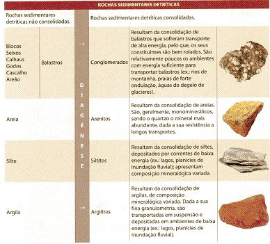 O mundo presente na Biologia e Geologia: Rochas Sedimentares ...