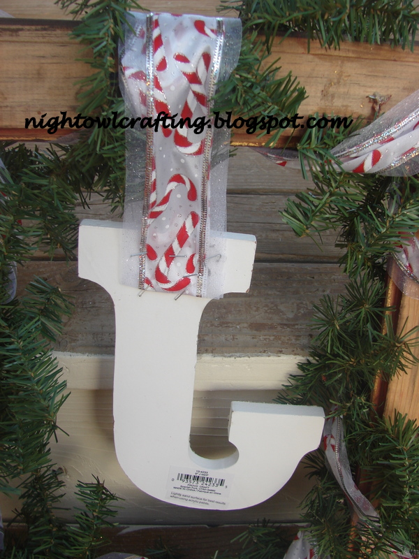 Night Owl Crafting Holiday Picture Frame Door Hanger!