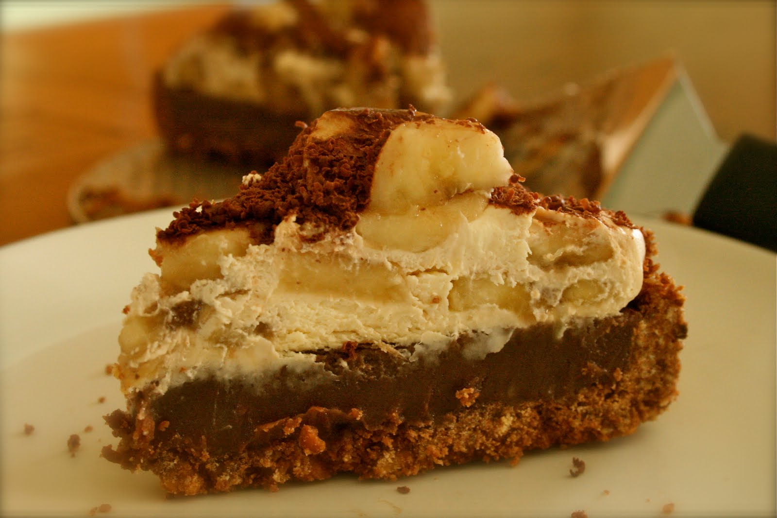 Things I Like To Make Chocolate Banoffee Pie
