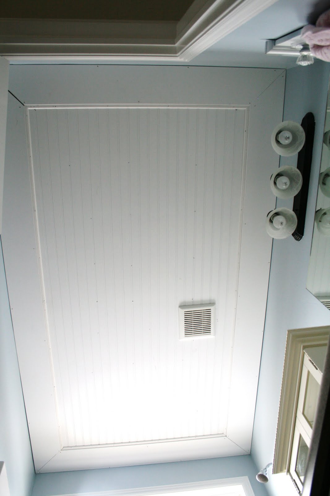 Beadboard Ceiling Tutorial