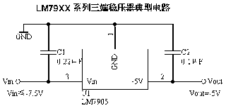 schematic diagram of power supply using lm7905 electro,circuit