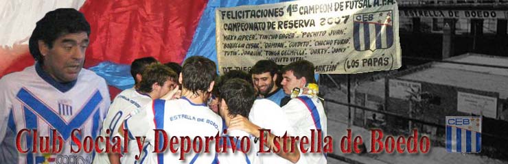 CLUB SOCIAL Y DEPORTIVO ESTRELLA DE BOEDO