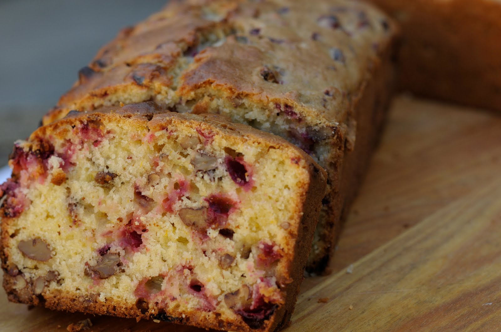 the urban baker Cranberry Nut Bread
