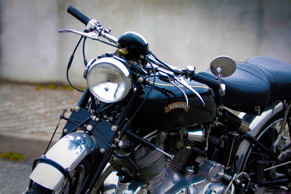 1951 vincent rapide - front | photo by southsiders