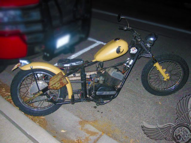 yamaha two stroke chopper