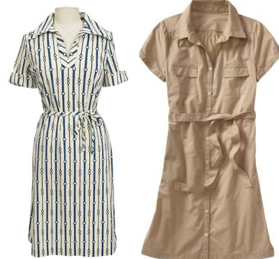 Down and Out Chic: Under $100: Shirt-dresses