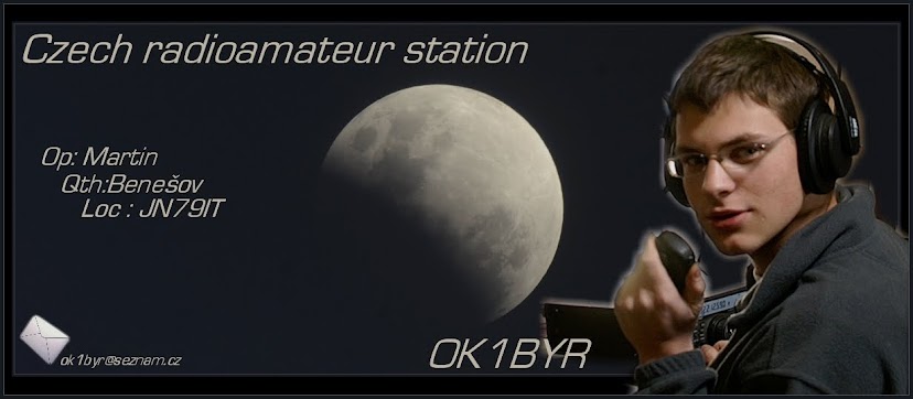 Webové stránky radioamatérské stanice OK1BYR
