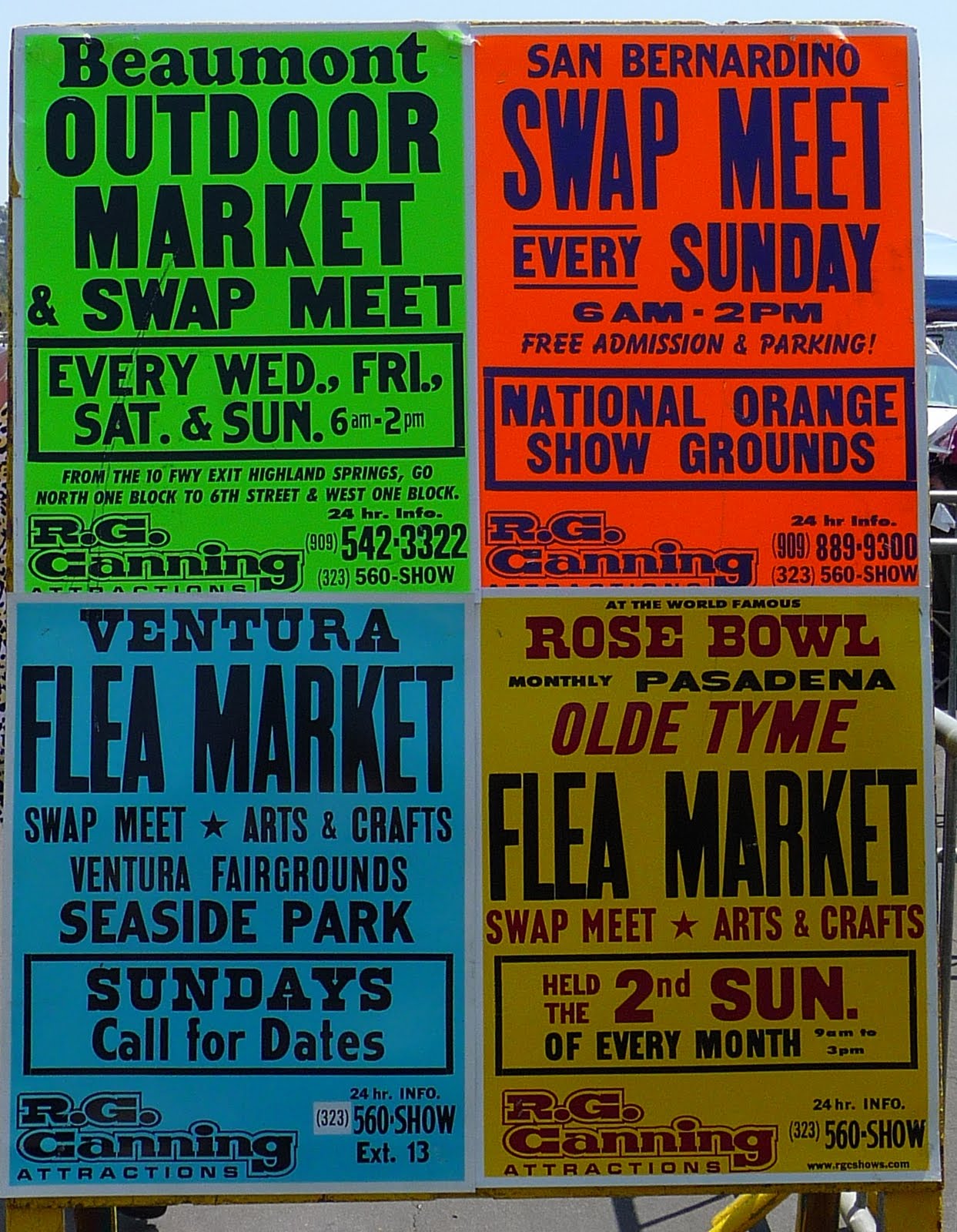 Vintage Engineer Boots ROSE BOWL SWAP MEET VENDOR 3106