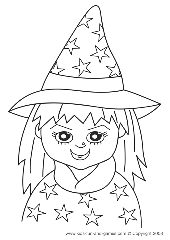 halloween activities coloring pages - photo #11