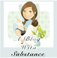 Blog With Substance Award