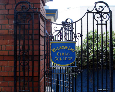 The Gates of Wellington East Girls' College