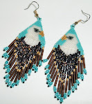 Native American Eagle Earrings