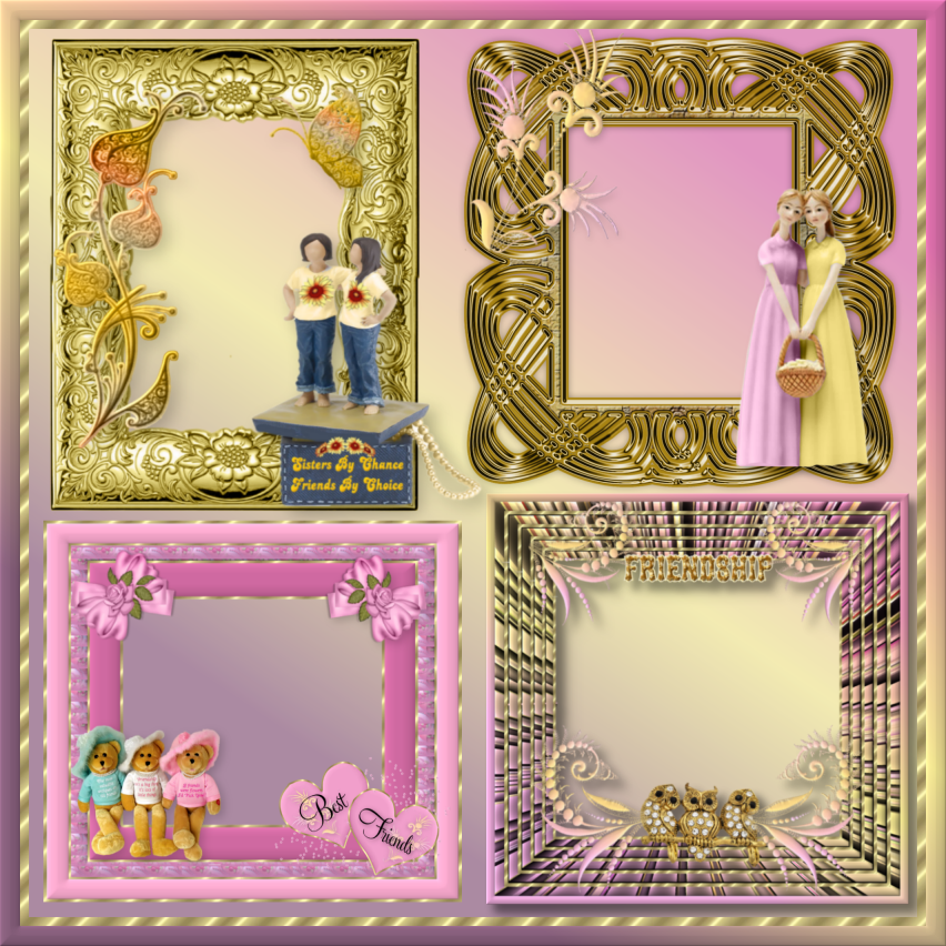 Creative Elegance Designs Friends/Sisters Frames