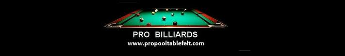 Pro Pool Table Felt