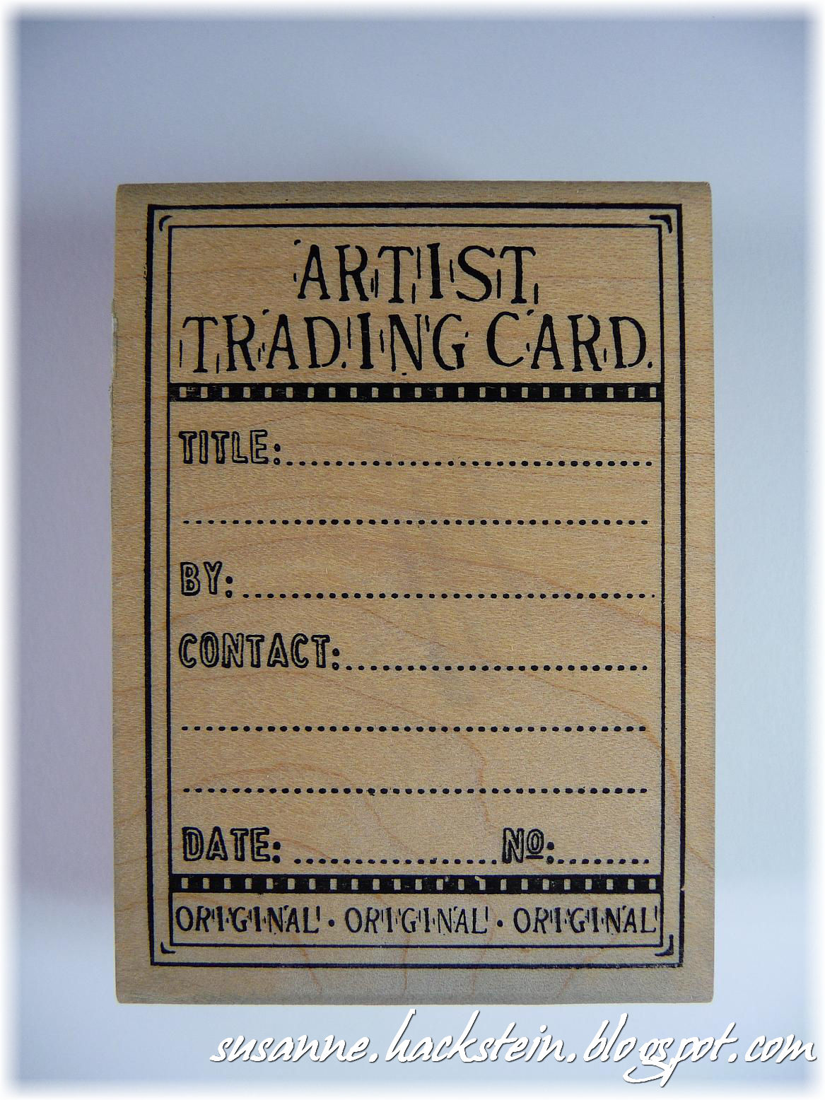 Stempeleinmaleins ATC`s Artist Trading Cards