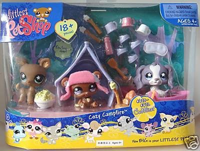 littlest pet shop camping set