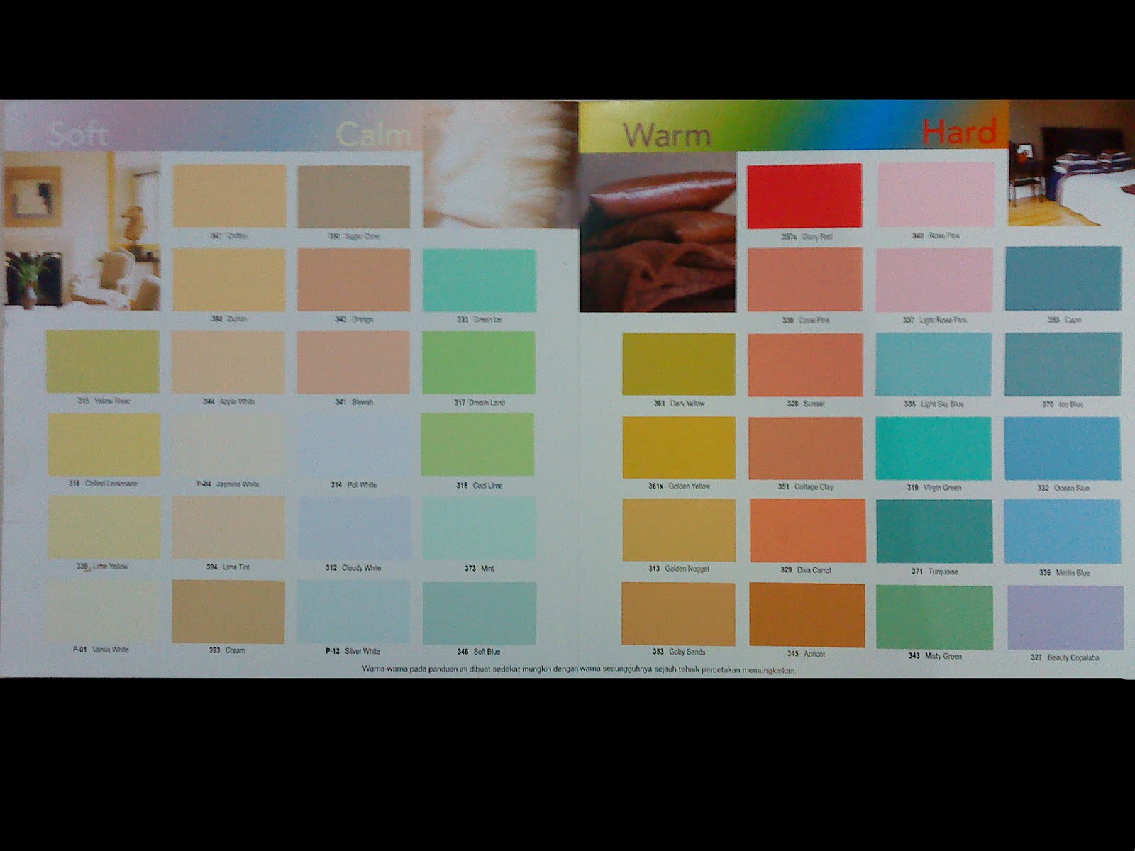 Inspirasi 26 Warna Cat Tembok V Tex
