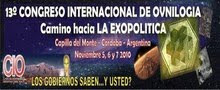 CONGRESO INTERNACIONAL DE OVNILOGIA CAPILLA DEL MONTE 5,6 y 7 NOV-13vo