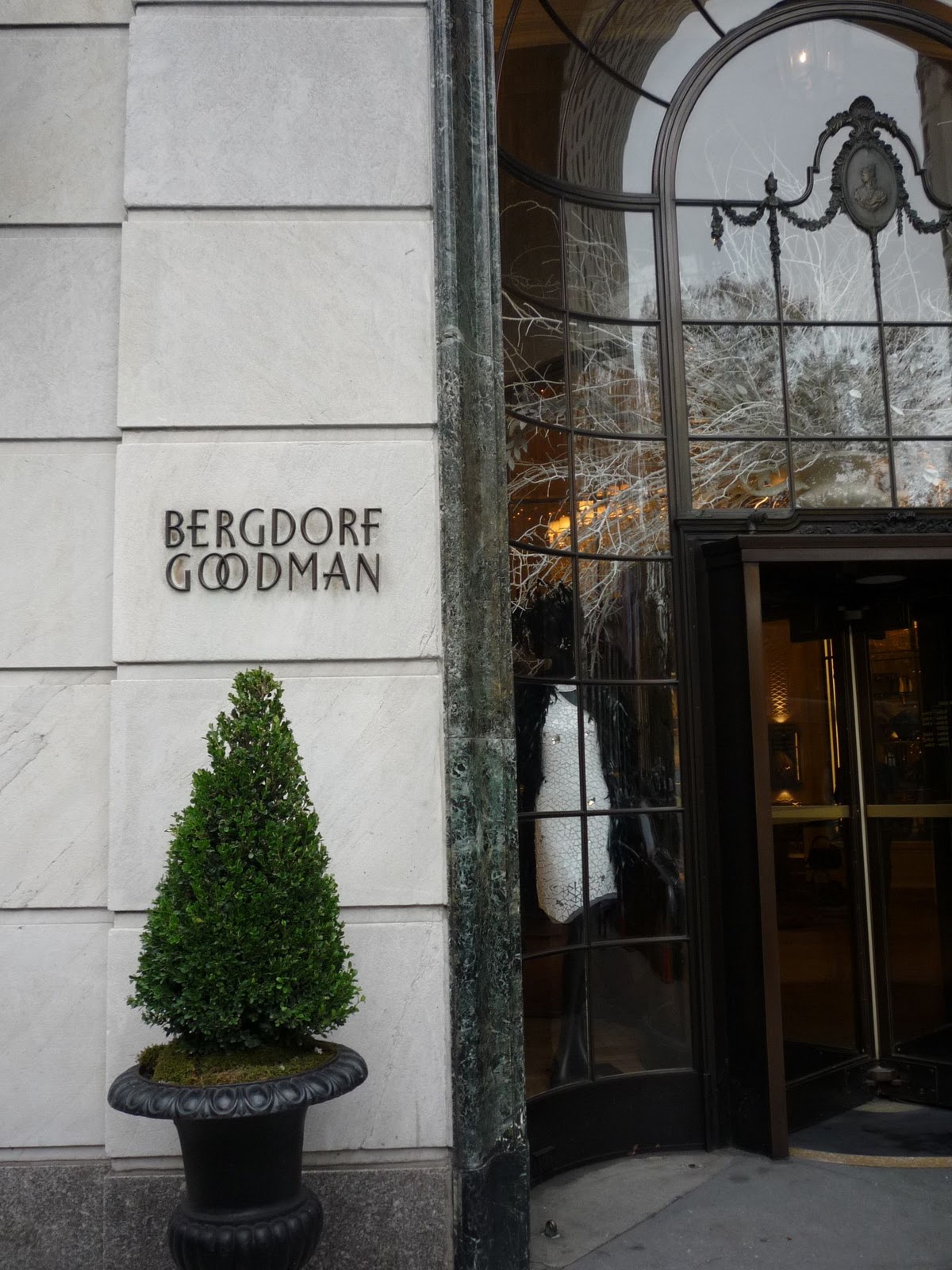 New York July 2020 Bergdorf Goodman Department Store New York