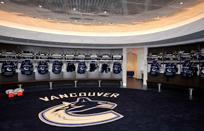 Canuck's Dressing Room