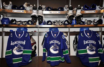 Canuck's Dressing Room