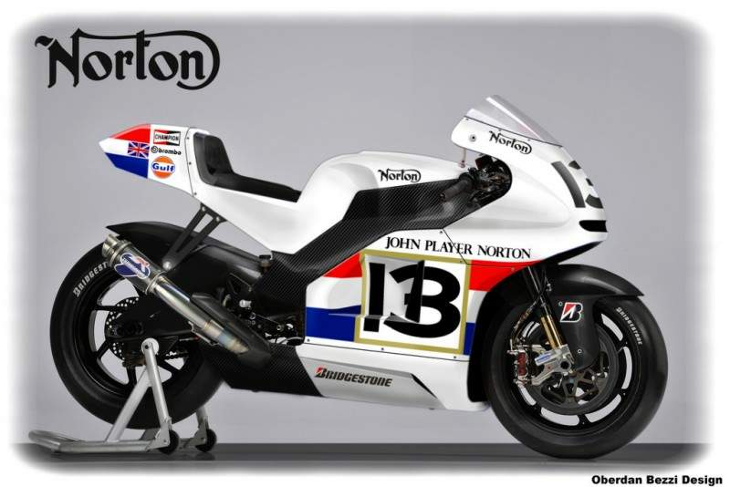 Norton GP Concept by Oberdan Bezzi