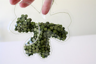 Split Pea Shamrocks crafty sewing tutorial for St Patrick's Day from MADE Everyday with Dana